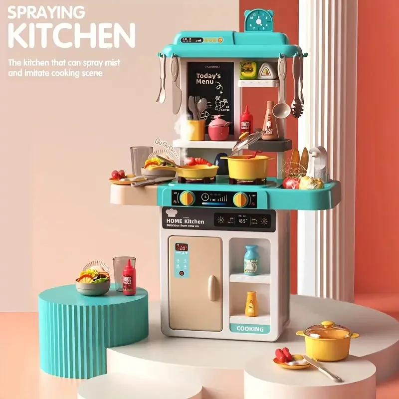 52 Pcs Spray Kitchen Set | Realistic Detailed